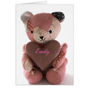 Teddybär mit kalicischem Herz Emily