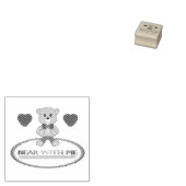 Teddybär Mit Mir Gummistempel (Stempel)