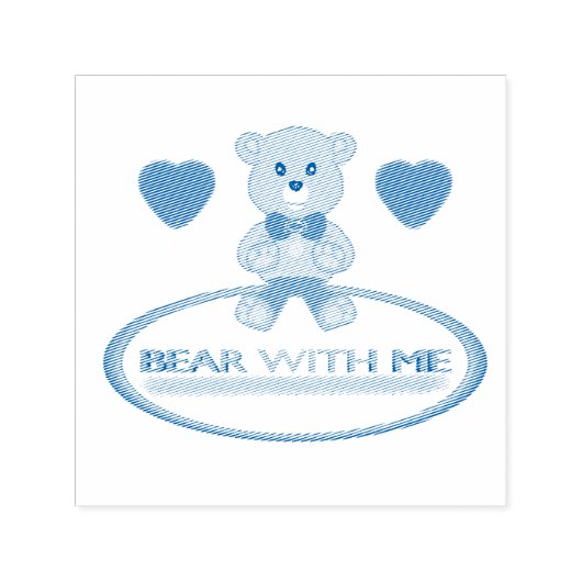 Teddybär Mit Mir Permastempel (Design)