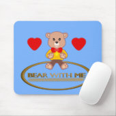 Teddybär mousepad (Mit Mouse)