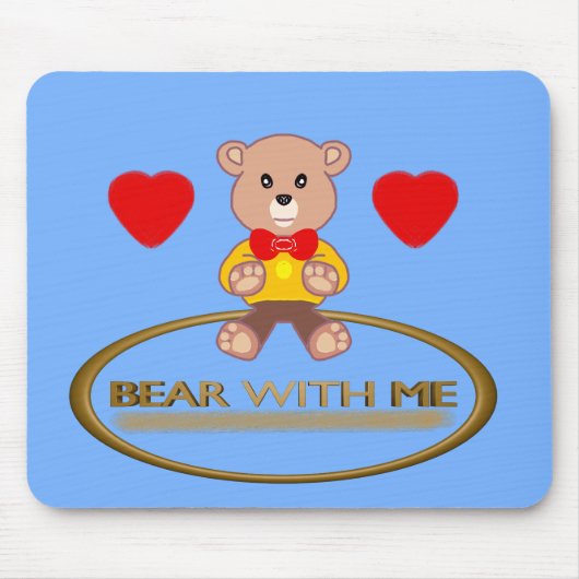 Teddybär mousepad (Vorne)