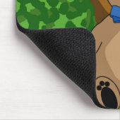 Teddybär Mousepad (Ecke)