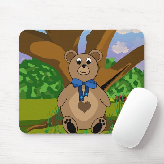 Teddybär Mousepad (Mit Mouse)