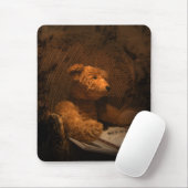 Teddybär Mousepad alte schauende Fotografie (Mit Mouse)