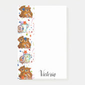 Teddybär nach der Veröffentlichung Post-it Klebezettel (Vorderseite)