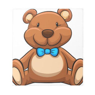 Teddybär Notizblock