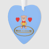 Teddybär ornament (Vorderseite)