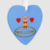 Teddybär ornament (Vorderseite)