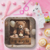 Teddybär Pappteller (Party)