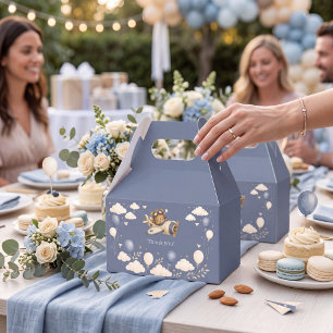 Teddybär-Pilot Himmel Abenteuer Baby Shower Gesche Geschenkschachtel