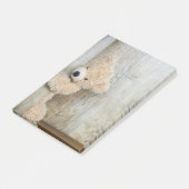 Teddybär Post-it Klebezettel (angewinkelt)
