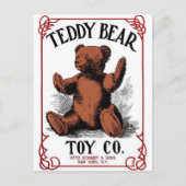 Teddybär Postkarte (Vorderseite)