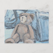 Teddybär Postkarte (Vorderseite)