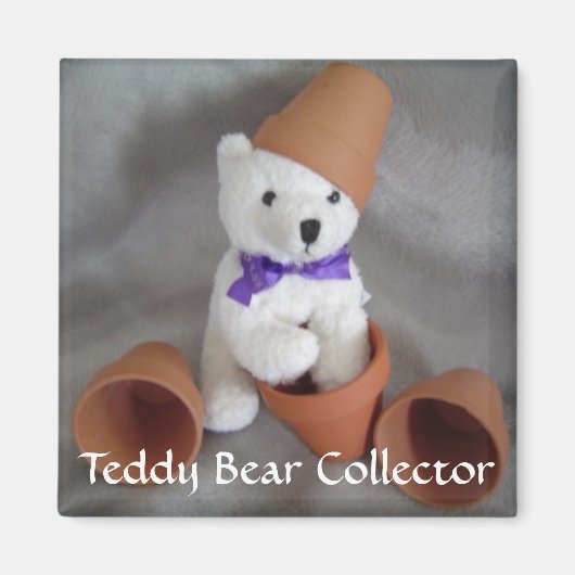 Teddybär Sammler Magnet (Vorne)