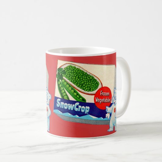 Teddybär-Schnee-Ernte und Schnee erntet Kaffeetasse (VorderseiteRechts)