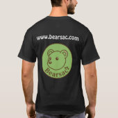 Teddybär steht auf dem Kopf T-Shirt (Rückseite)