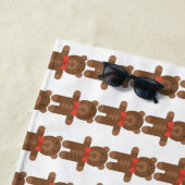 Teddybär Strandtuch (Beispiel)