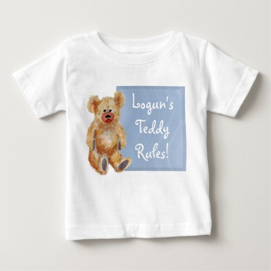 Teddybär-T-Shirt Baby T-shirt (Vorderseite)