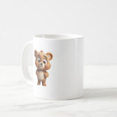 Teddybär-Tasse Kaffeetasse (Vorderseite Links)