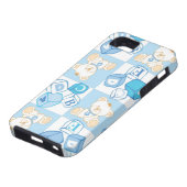 Teddybär überprüftes Muster Case-Mate iPhone Hülle (unten)