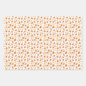 Teddybär und Blätter fallen Celebration (Vorderseite 3)