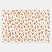 Teddybär und Blätter fallen Celebration (Vorderseite 2)