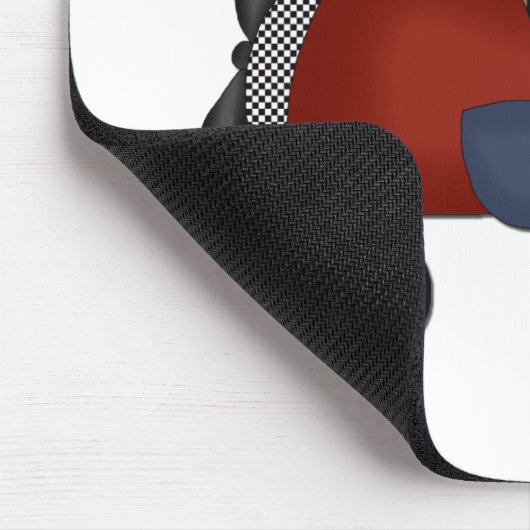 Teddybär-Versuchst-shirts und Geschenke Mousepad (Ecke)