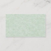 Teddybär-Visitenkarte Visitenkarte (Rückseite)