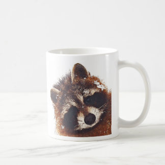 Teddybär-Waschbär-Kaffee X 2 Kaffeetasse