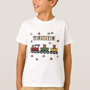 Teddybär-Zug-T-Shirts und Geschenke T-Shirt