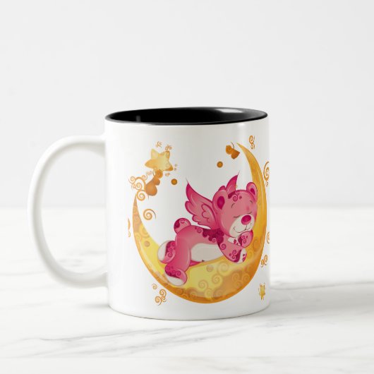 Teddybär Zweifarbige Tasse (Links)