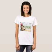 Teddybären am Ufer T-Shirt (Vorne ganz)