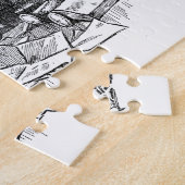 Teddybären, die in der Bibliothek lesen Puzzle (Seite)