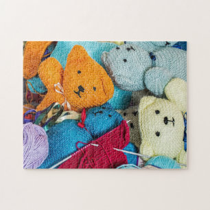 Teddybären-Foto Puzzle
