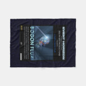 Teddybären im Weltraum Fleecedecke (Vorderseite (Horizontal))