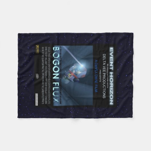 Teddybären im Weltraum Fleecedecke (Vorderseite (Horizontal))