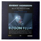 Teddybären im Weltraum Fliese (Vorderseite)