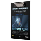 Teddybären im Weltraum Klemmbrett (Links)