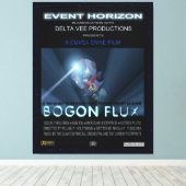 Teddybären im Weltraum Leinwanddruck (Insitu (Holzboden))