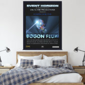 Teddybären im Weltraum Leinwanddruck (Insitu (Schlafzimmer))