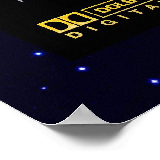 Teddybären im Weltraum Poster (Ecke)