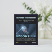 Teddybären im Weltraum Postkarte (Stehend Vorderseite)