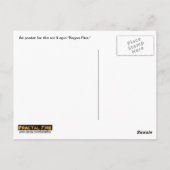 Teddybären im Weltraum Postkarte (Rückseite)