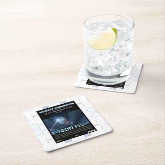 Teddybären im Weltraum Rechteckiger Pappuntersetzer (Vor Ort)