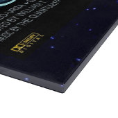 Teddybären im Weltraum Schneidebrett (Ecke)