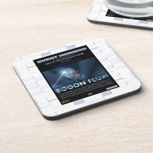 Teddybären im Weltraum Untersetzer (Linke Seite)