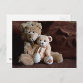 Teddybären Postkarte (Vorne/Hinten)