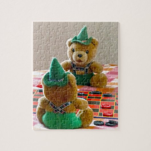 Teddybären Puzzle (Vertikal)