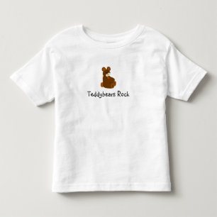 Teddybären rocken kleinkind t-shirt