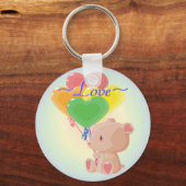 Teddybären-Schlüsselanhänger Schlüsselanhänger (Vorderseite)